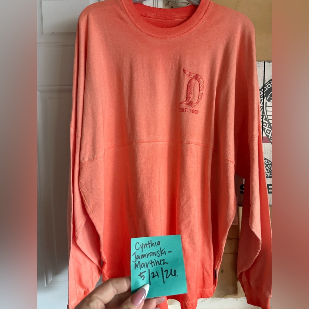 Disneyland Coral Spirit Jersey